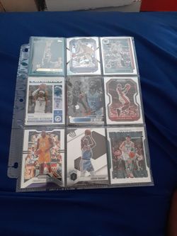 18 Super Stars Basketball cards Different Brands And Different Players