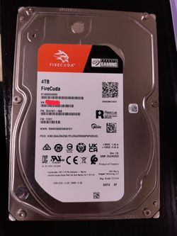 Seagate 4TB Gaming Hard Drive USED