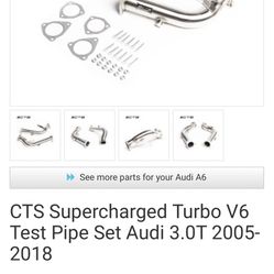 CTS Turbo Test Pipes For Audi 3.0t
