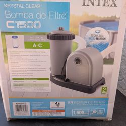 Intex Crystal Clear 1500 Gph Pump