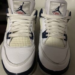 Jordan 4 Retro Military Blue Size 5 N A Half