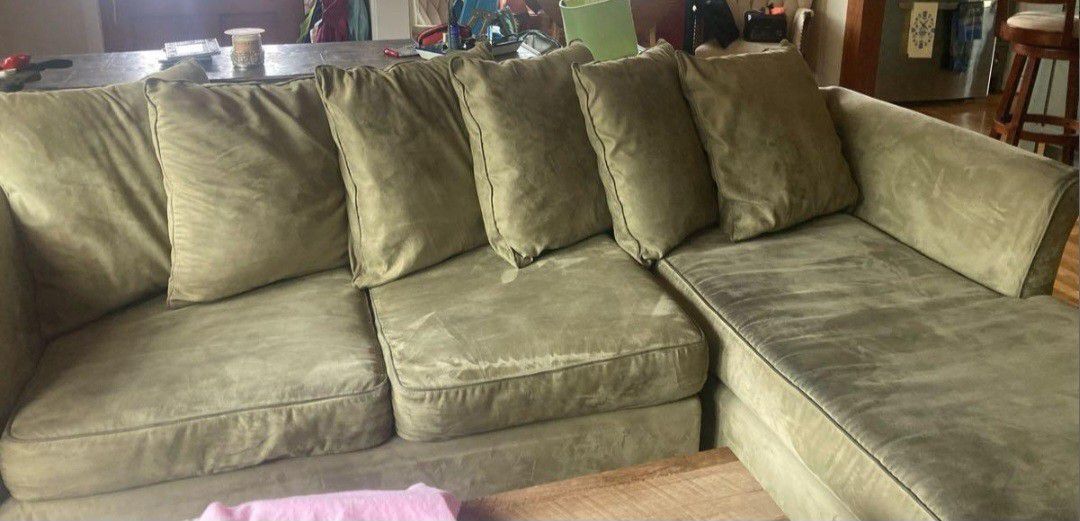Beige Sectional Couch