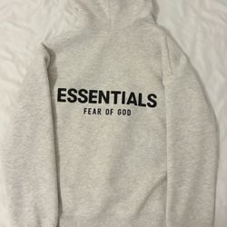 Oat and Black Essential Hoodies