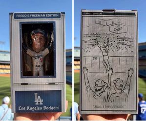 Freddie Freeman bobblehead Los Angeles Dodgers