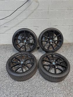20" Staggered OEM BMW 5-6-8-Series Wheels Rims Set of 4 20x8 20x9 5x112 728M