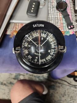 Saturn Boat Aqua Meter. Rosel And NJ.  Made In USA
