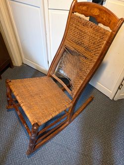 Antique Wooden Rocking Chair