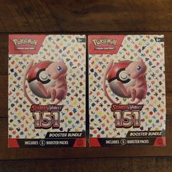Pokémon 151 Booster Bundles (Sealed) 