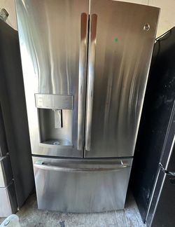 LG 3-Door Fridge with Ice Maker