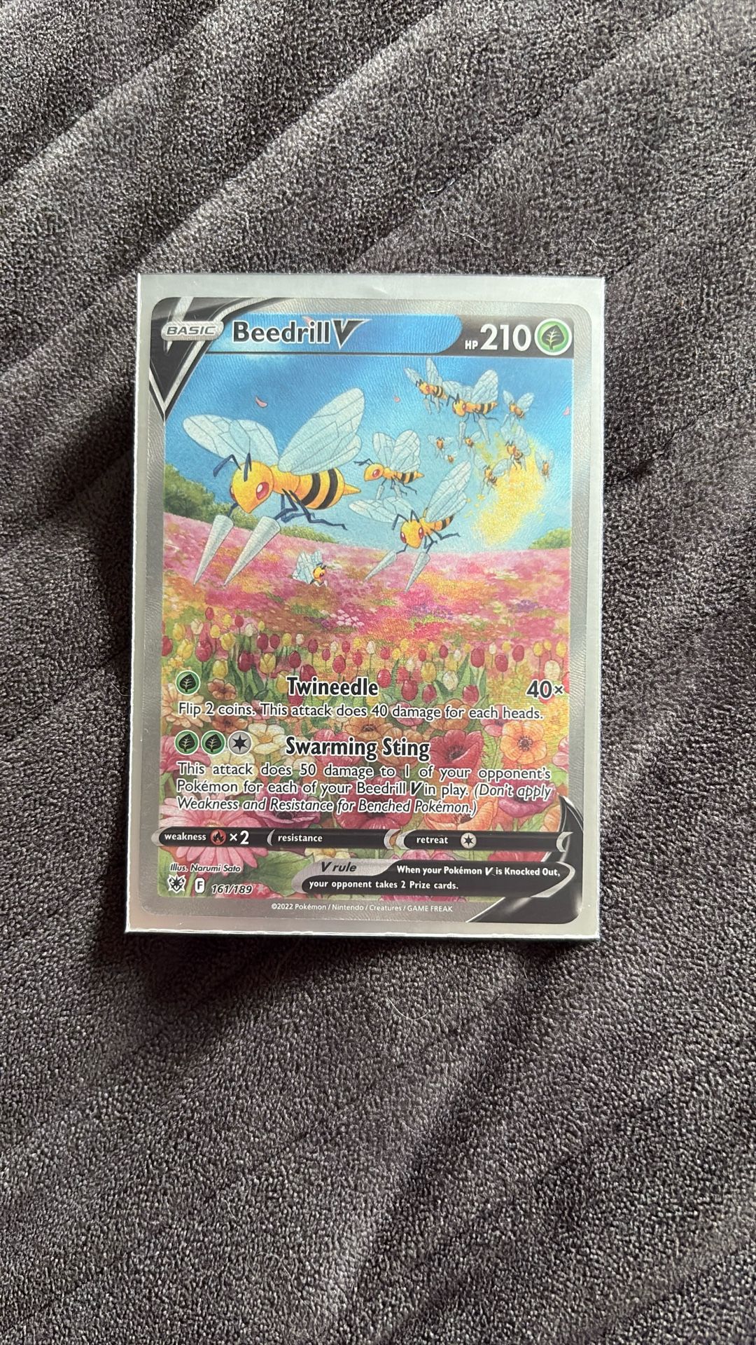 Beedrill Alt Art Astral Radiance