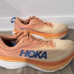 Hoka Bondi 8 Impala / Mock Orange Men’s Size 11 D