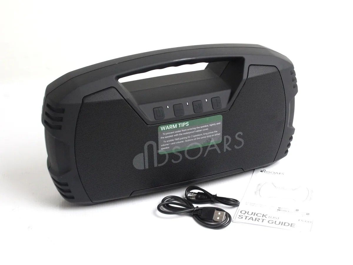 DBSOARS GO Bluetooth Speakers,40W, IPX7 Waterproof Portable Outdoor Speaker, 10000mAh Battery, Loud HD Powerful Sound, Punchy Bass for Party, Camping,