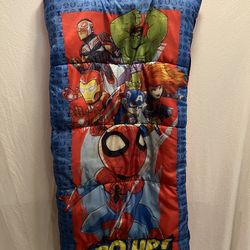 Hero Up Marvel Super Hero Sleeping Bag