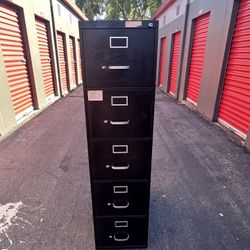 Steelcase 6-Drawer Heavy Duty Filing Cabinet – All Metal Industrial Storage