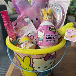 Peeps X Hello Kitty and Friends Jumbo Easter Bucket & Fillers