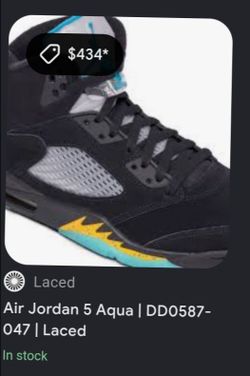 Jordan 5 Retro 'Aqua