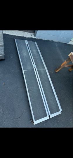 Pair of Folding Aluminum Wheelchair / Mobility Ramps – $60