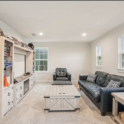 Sleeper sofa, Chair And Ottoman $1,000 