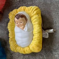 Empire Christmas Nativity, Baby Jesus Lighted Blow Mold, Indoor and Outdoor, Retired, Hard to Find, Replacement Piece, Great Condition!!!
