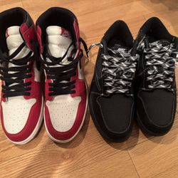 Jordan 1s Lost And Founds + Black Phantoms