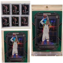 Victor Webanyama Wemby 7 card lot 2023-2024 Rookie lot