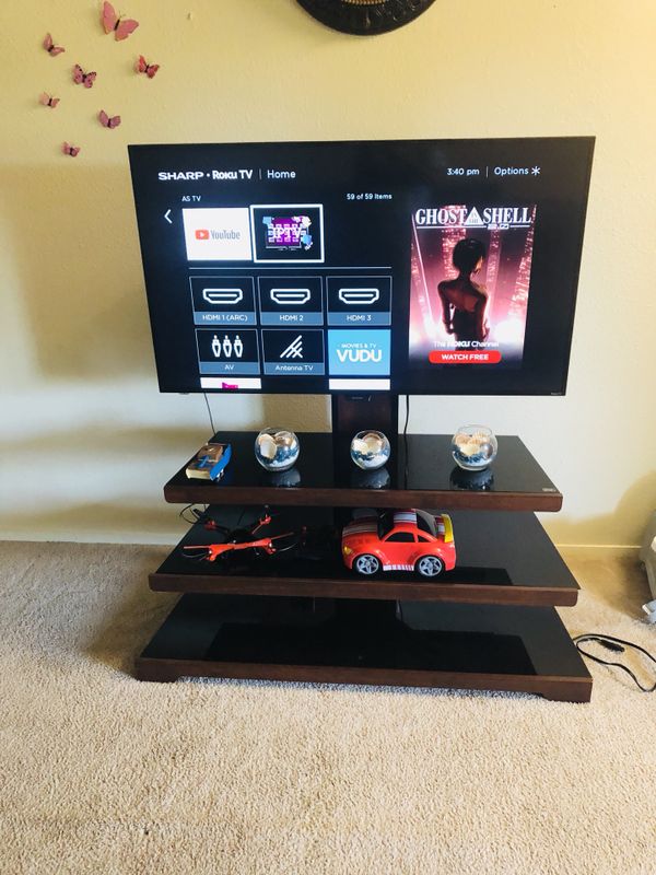 Sharp Roku Tv 50 Inch With Stand For In Kent Wa Offerup