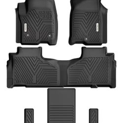 YITAMOTOR 3 Rows Floor Mats Fit for 2021-2026 Chevrolet Tahoe/GMC Yukon/Cadillac Escalade