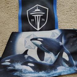 Seattle Sounders Pod Night Scarf.... With Tags