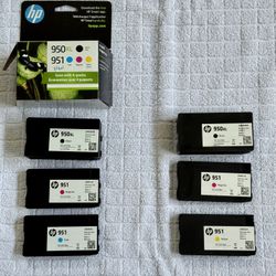 HP950 XL and 951 Ink Cartridges