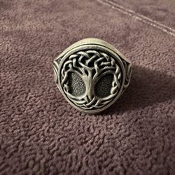 Viking Ring: Sterling Silver 925 