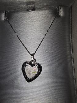 "I Love You" Heart Locket in Sterling Silver