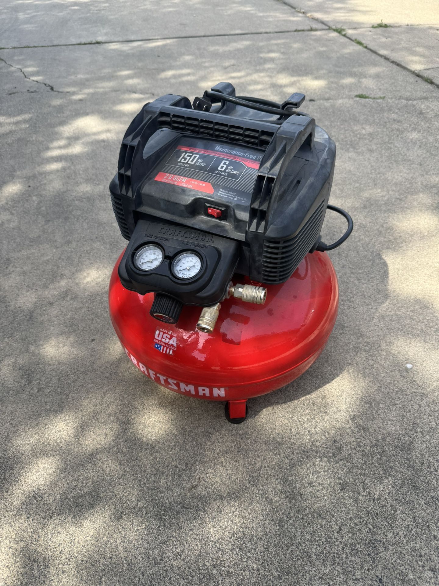 Craftsman 6 Gallon Air Compress