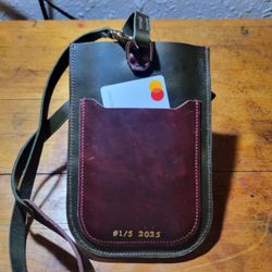 Limited Edition Leather Phone Bag 