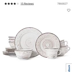 Pfaltzgraff Trellis 16-pc. Stoneware Dinnerware Set