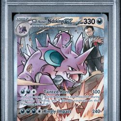 Team Rocket’s Nidoking SIR PSA 10