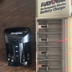 Battery Charger Bundle – Energizer + Rayovac (Both 