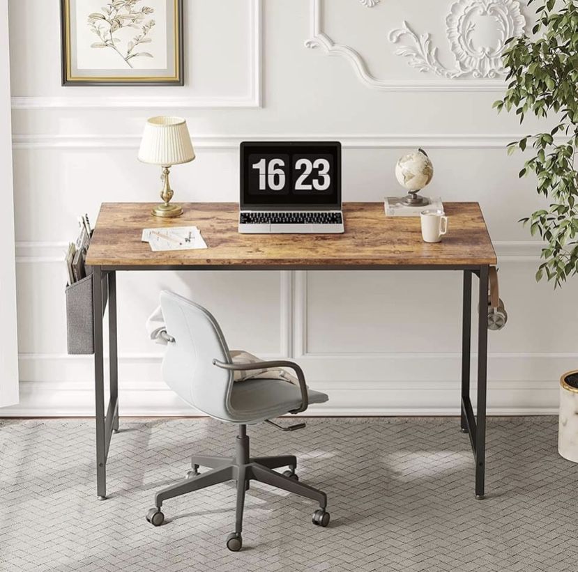 55" Home Office Writing Small Desk (New)