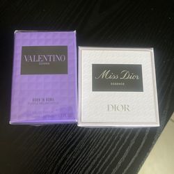 Valentino and miss dior perfume