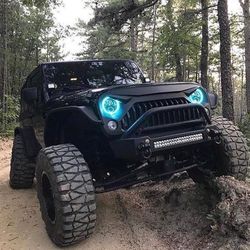 Halo Headlights Jeep Wrangler