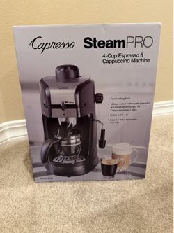 Capresso Stream Pro cappuccino machine