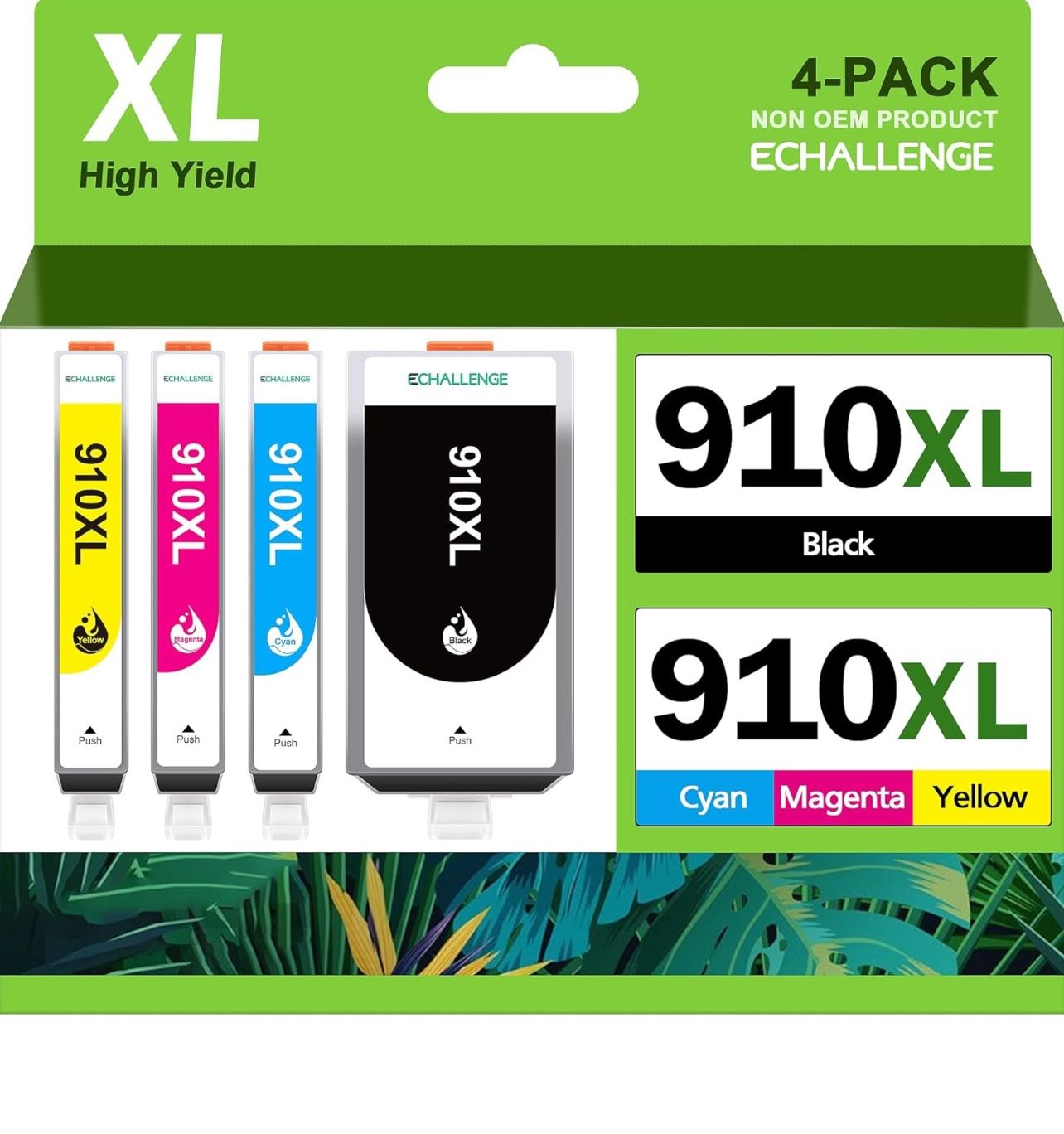 910XL Ink Cartridges Combo Pack Replacement—brand new