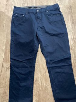 Men’s Navy Straight Cut Pants