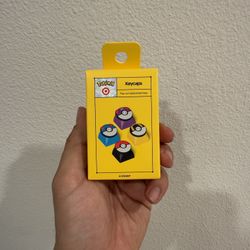 Target x Pokemon Pokeball Keycaps For A Keyboard