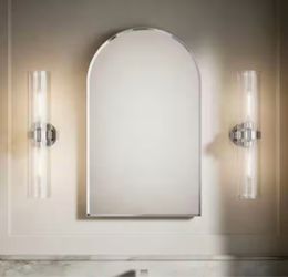 Kohler Verdera 20" × 34" arched medicine cabinet, left-hinged