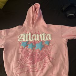 Pink Sp5der Hoodie 