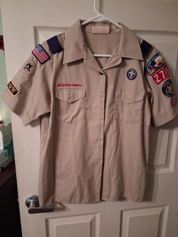Vintage boyscout uniform shirt 👕