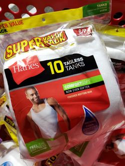 Hanes small tank 10 pack
