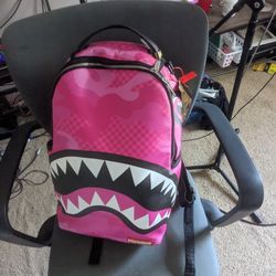 Pink Sprayground Backpack