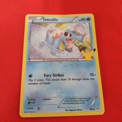 Totodile Mcdonalds Pokemon 25th Anniversary