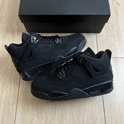 Jordan 4 Retro Black Cat GS Size 7